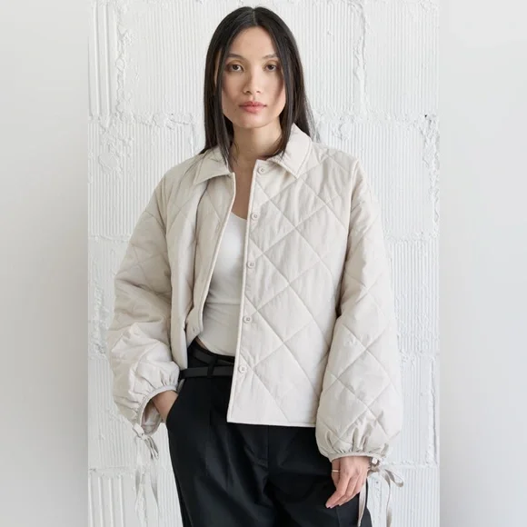 Mod Ref Cameron jacket in bone color. - Picture 1 of 8